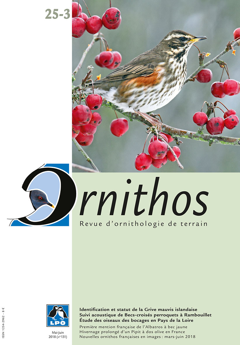 Ornithos 25-3 (2018)