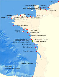 Localisation sites suivis FAME 2012 200