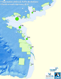 Ensemble de fréquentation 2010 par région   carto SD200