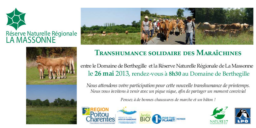 invitation Transhumance 2013