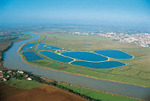 vue aerienne de la station de lagunage200