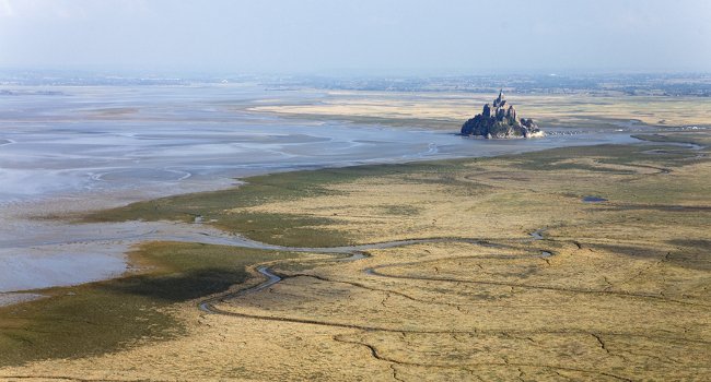 La Baie du Mont Saint-Michel - Crédit photo : Larrey et Roger / CdL