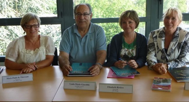 Marie-Paule de Thiersant - LPO Rhône-Alpes, Louis-Marie Giacobbi - LPO PACA, Elisabeth Rivière - LPO Rhône, Elisabeth Ayrault - CNR - Crédit photo : La CNR