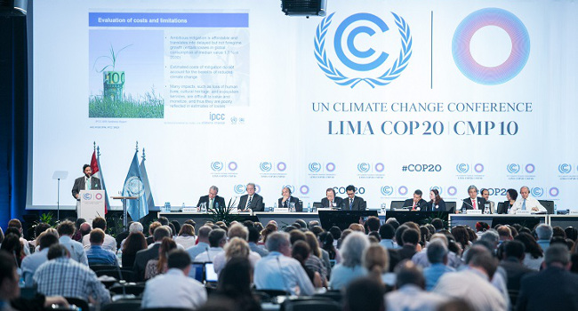 COP 20, Lima : conférence sur les changements climatiques, décembre 2014