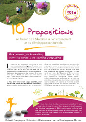 « 10 propositions en faveur de l'EEDD »