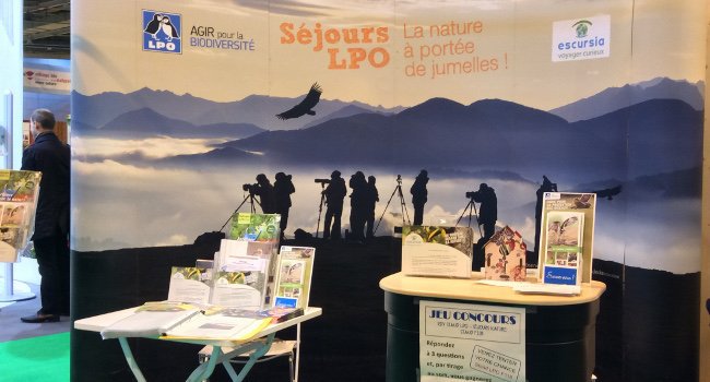 Salon Destinations Nature 2015 - Crédit photo : LPO