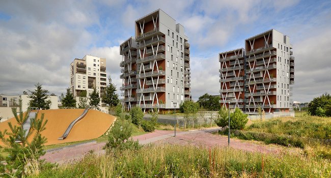 Quartier de la Courrouze à Rennes (35) - Crédit : -pieton- / Flickr