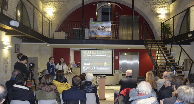 Présentation de la thèse de Pauline Pierret aux Fonderies Royales à Rochefort - Crédit photo : Hugo Struna / MNHN