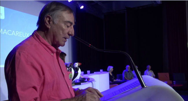 Remise des Macareux d'or 2018 par Allain Bougrain Dubourg - Crédit photo : Jean-Michel Brun