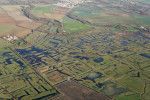 vue aerienne du marais de voutron 150