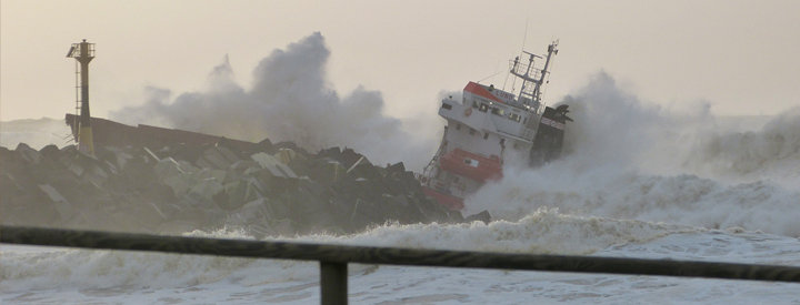 Échouage du Luno - Crédit photo : LPO Aquitaine