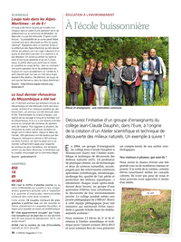 Education à l'environnement