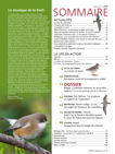 Sommaire de L'Oiseau Mag n°113