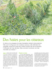 OM 118 Refuge. Flore : des haies pour les oiseaux