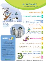 L'oiseau Magazine Junior n°1 - Sommaire