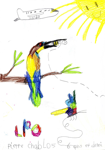 Dessin de Pierre, 6 ans