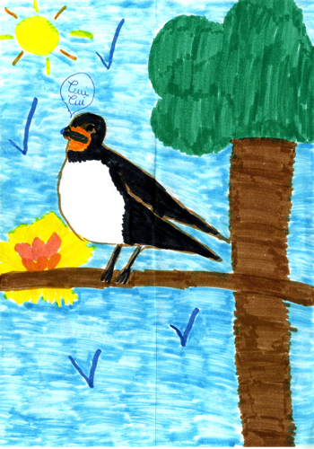 Dessin de Agathe, 9 ans