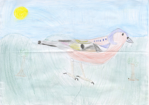 Dessin de Dorian, 9ans